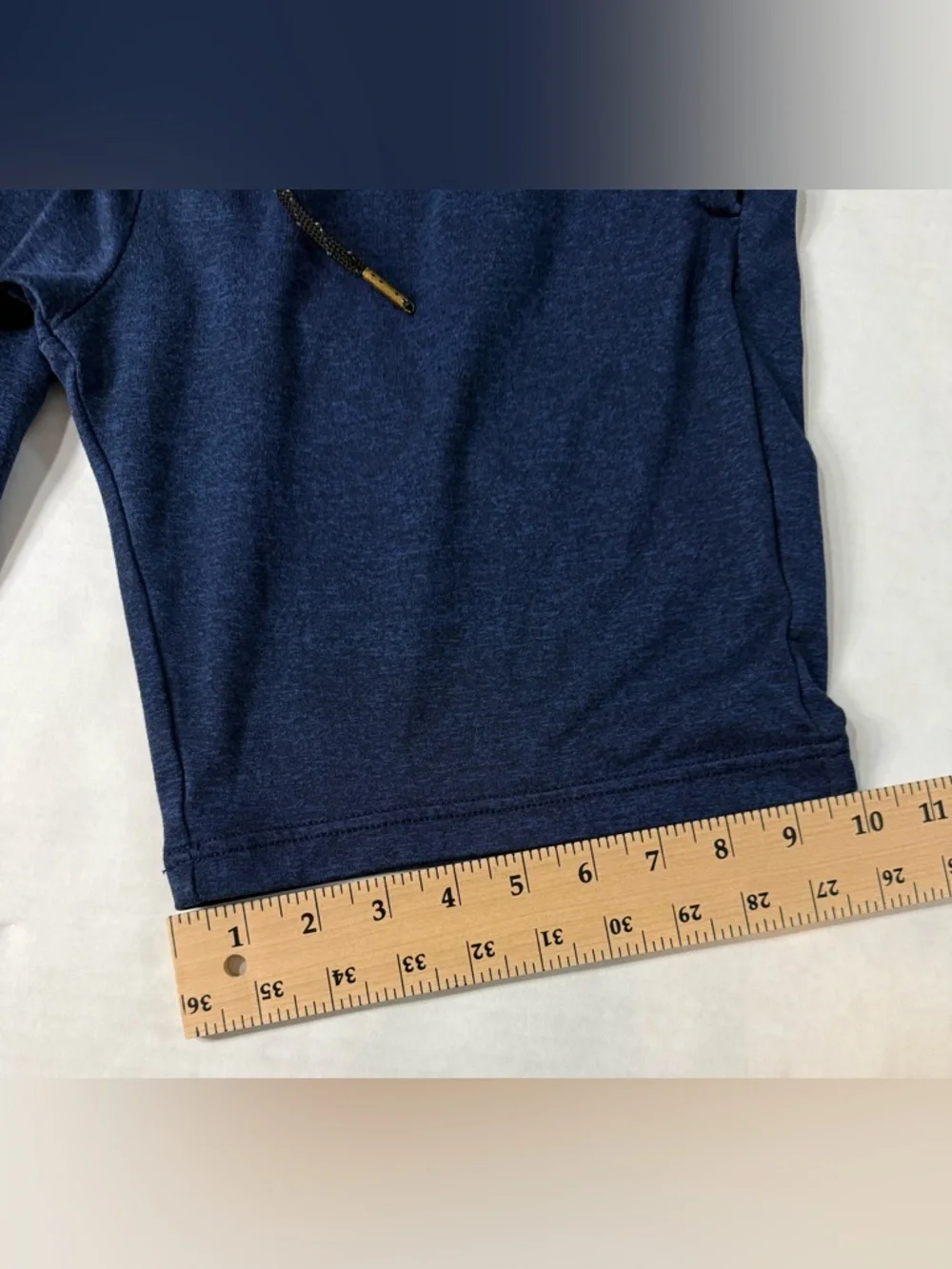 American Eagle AE Active Flex Athletic Shorts Heathered Navy Blue Size S